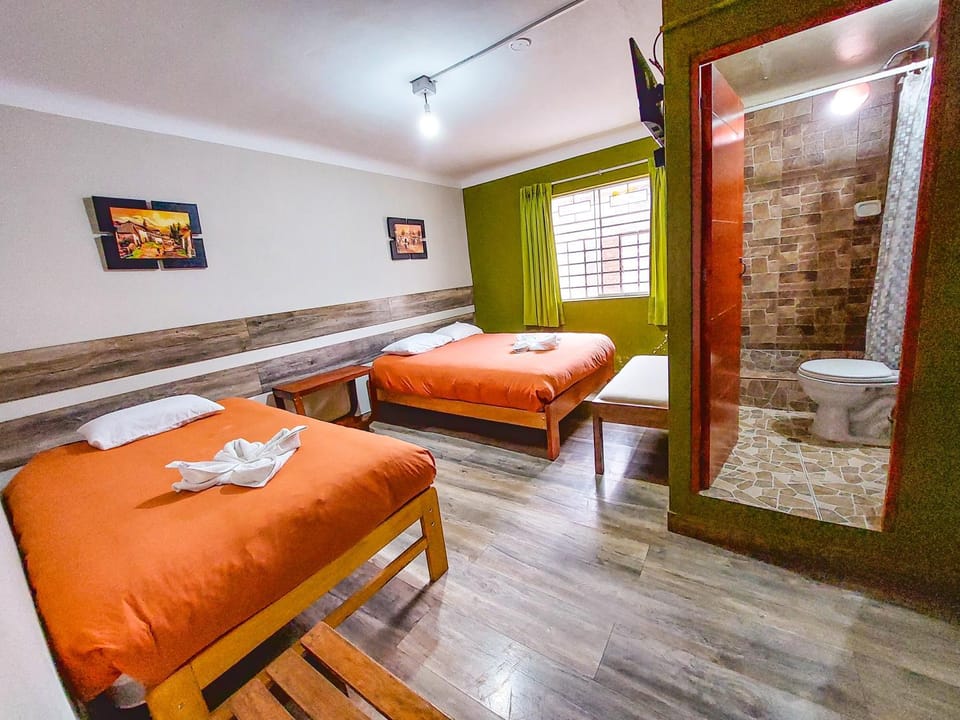 Bed, Bathroom, TV and multimedia, Photo of the whole room, locker, locker, towels