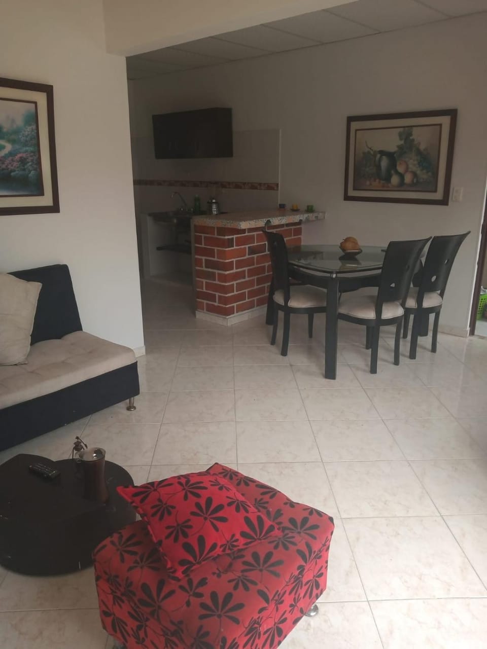 Living room, Dining area