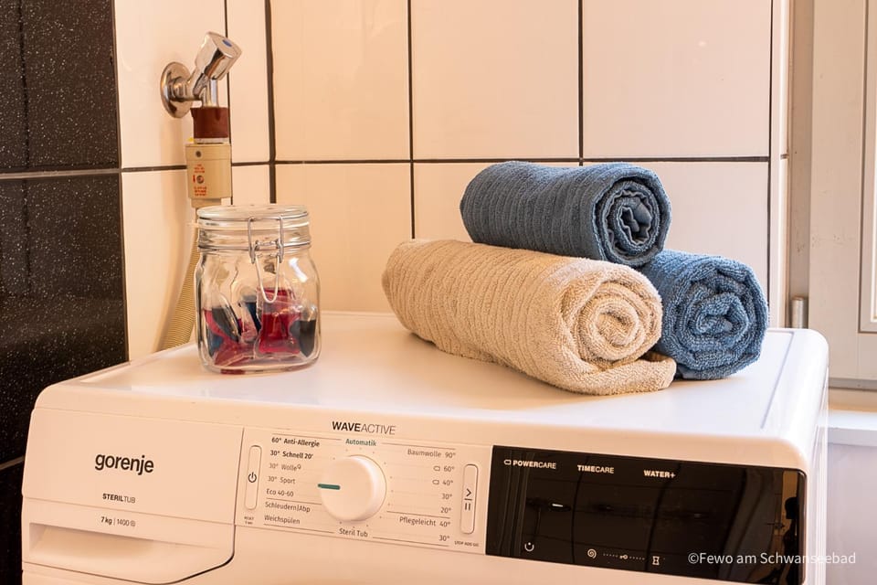 Bathroom, washing machine