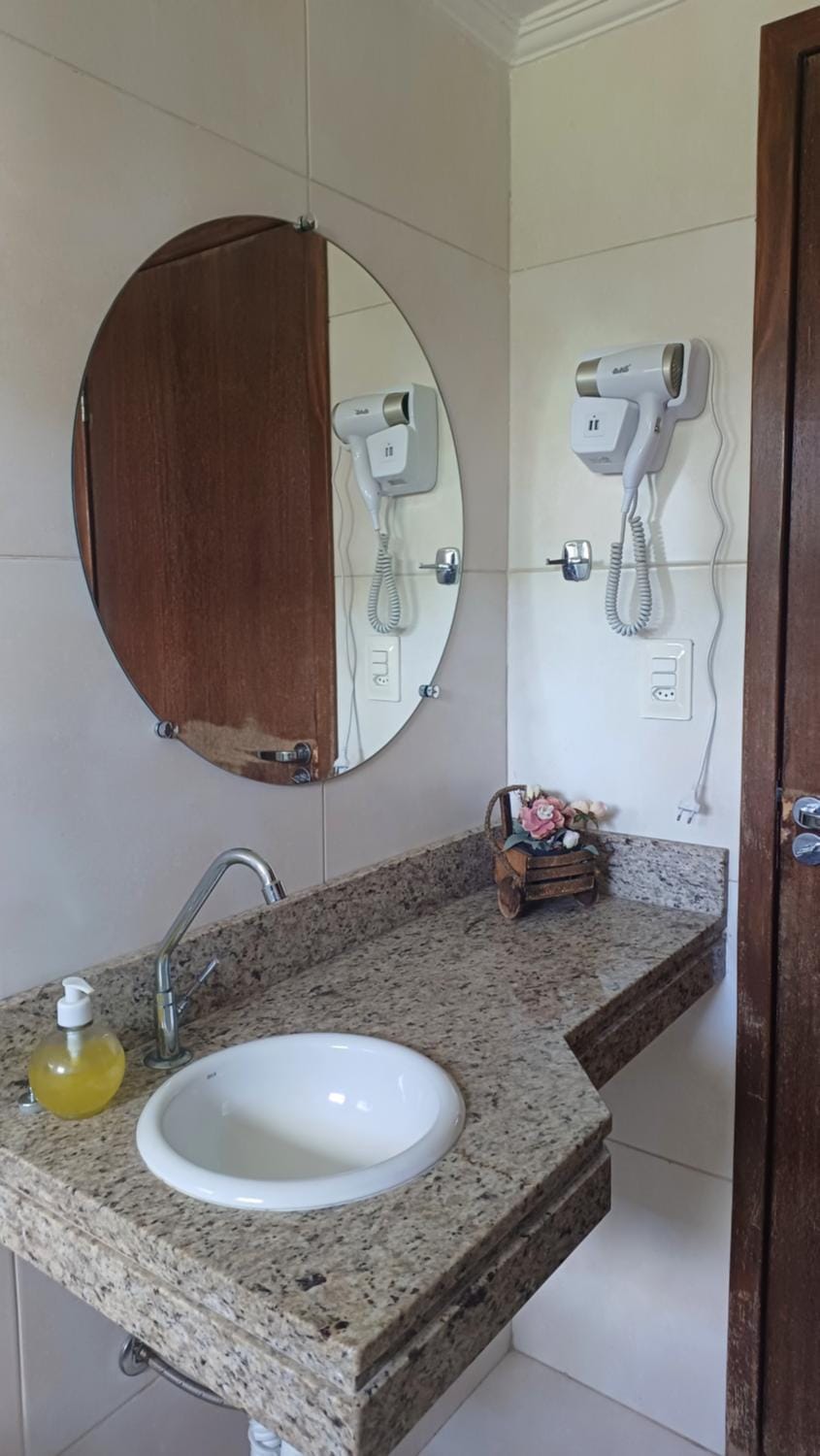 Bathroom, hair dryier