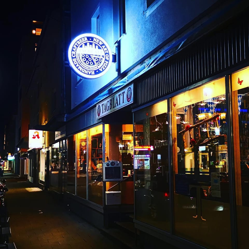 Restaurant/places to eat, Facade/entrance, Property logo or sign