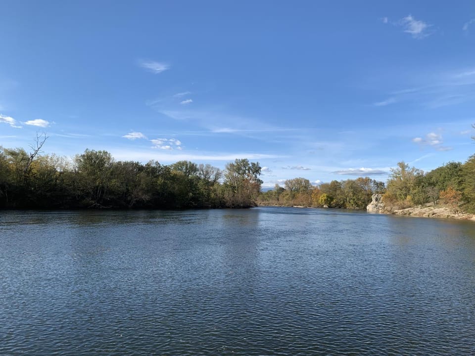 Nearby landmark, Natural landscape, Beach, Canoeing, River view