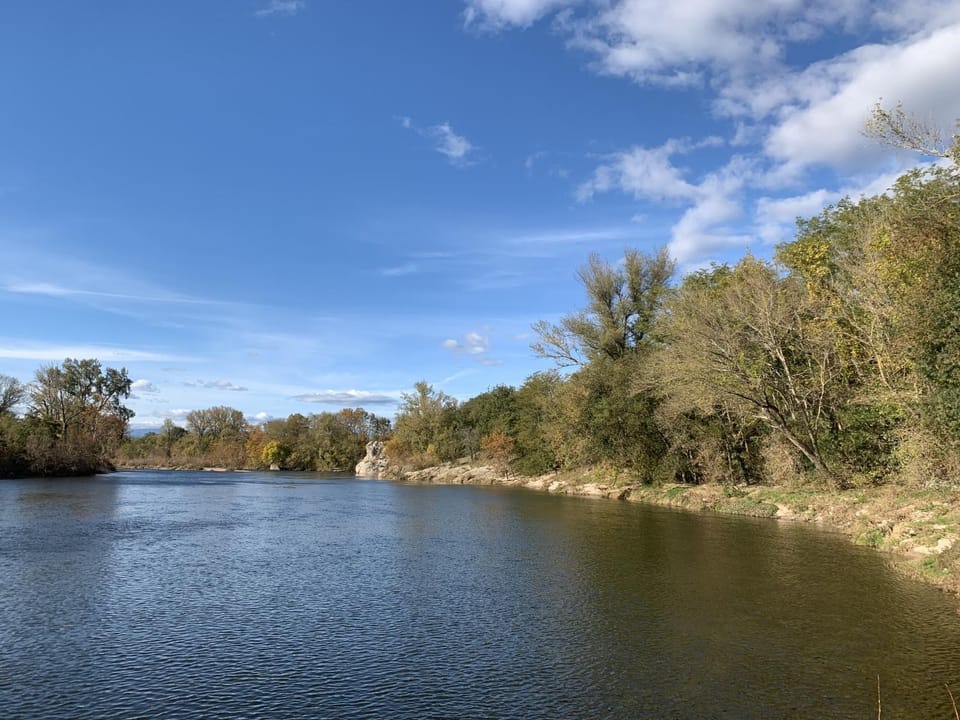 Natural landscape, Beach, Canoeing, River view