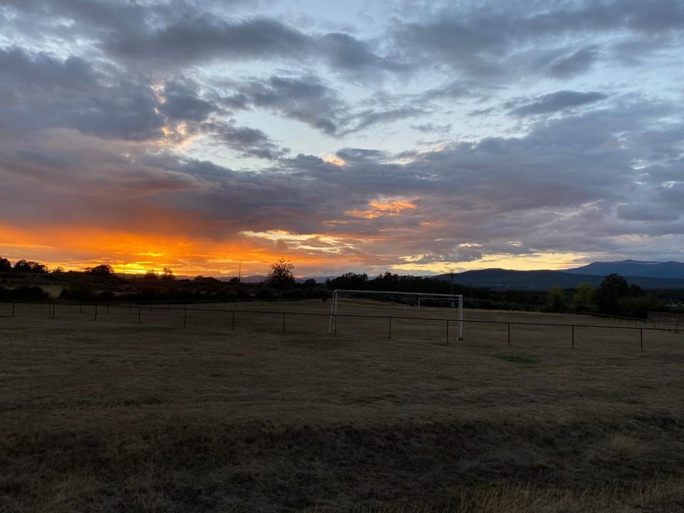 Natural landscape, Sunset