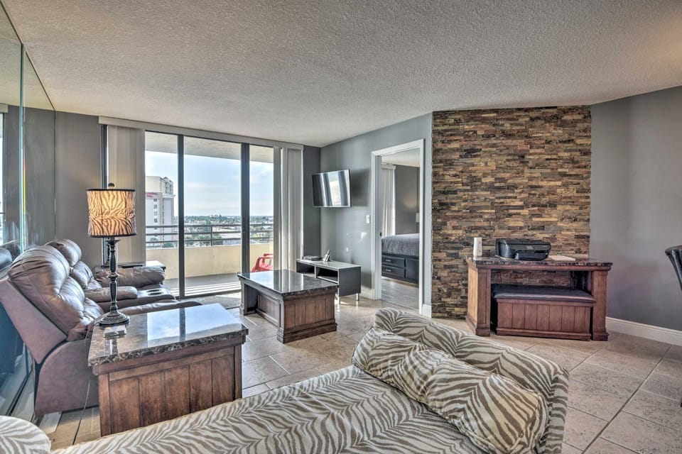 Sleek Beachfront Getaway w/ Community Perks! House in Daytona Beach Shores