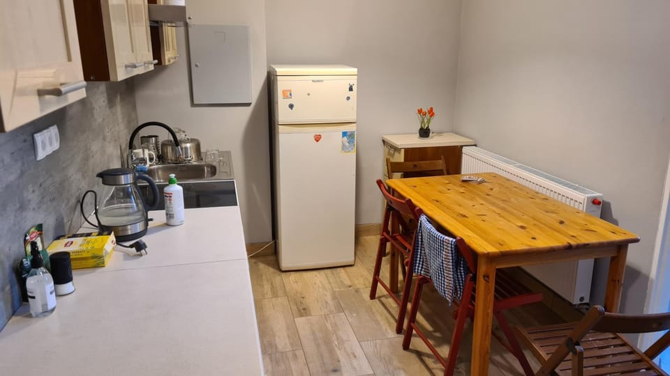 Coffee/tea facilities, Kitchen or kitchenette, minibar, stove