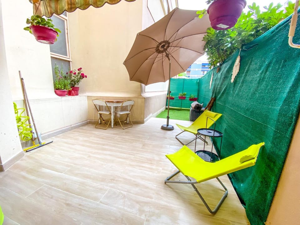 Patio, Garden, Balcony/Terrace, Garden view
