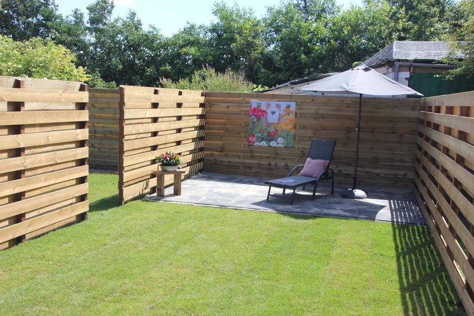 Garden view, sunbed