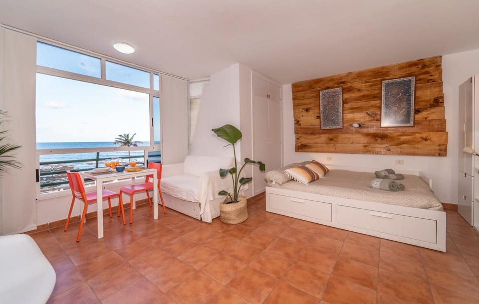 Living room, Seating area, Sea view