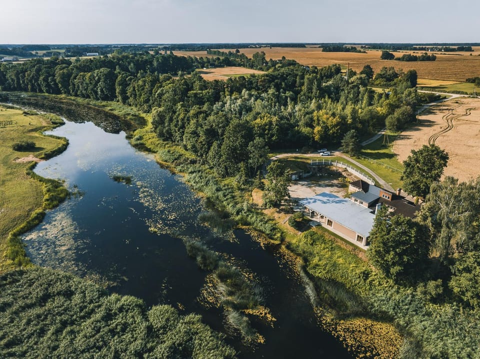 Natural landscape, Bird's eye view, River view