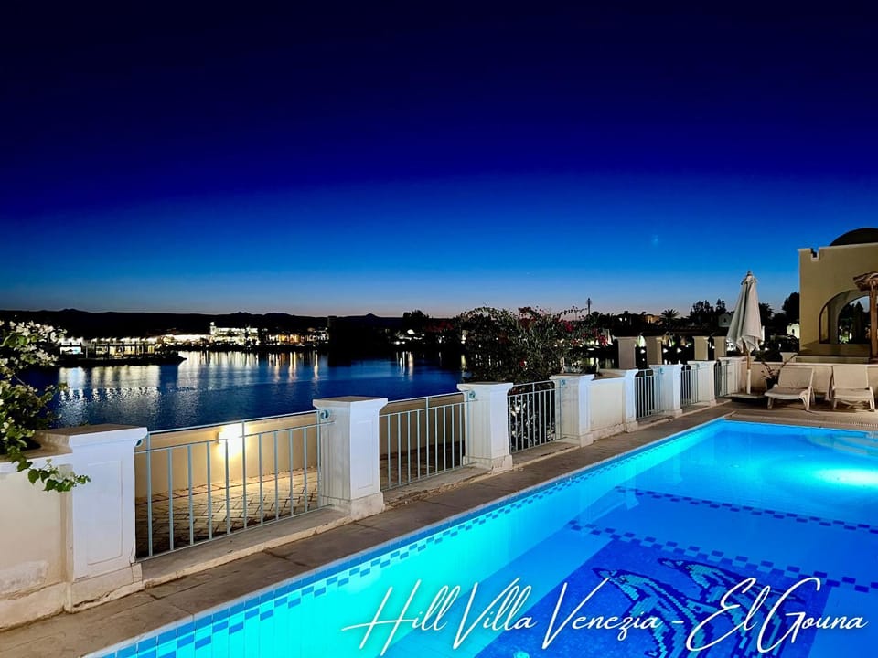 Night, Natural landscape, Lake view, Pool view, River view, Swimming pool