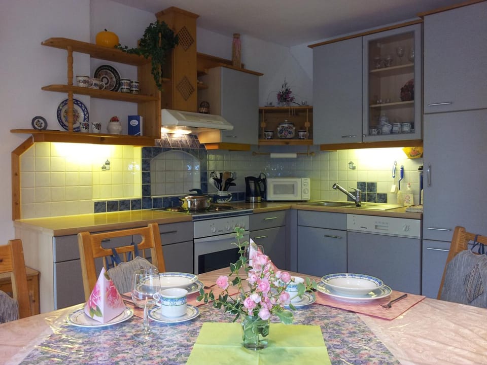 Kitchen or kitchenette, Dining area