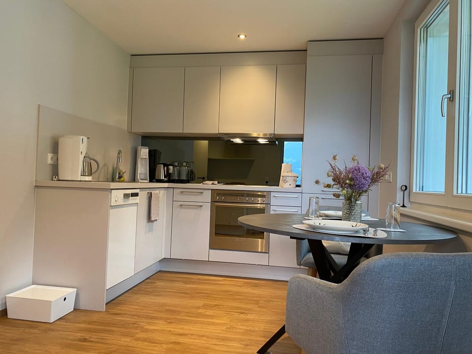 Kitchen or kitchenette, Dining area