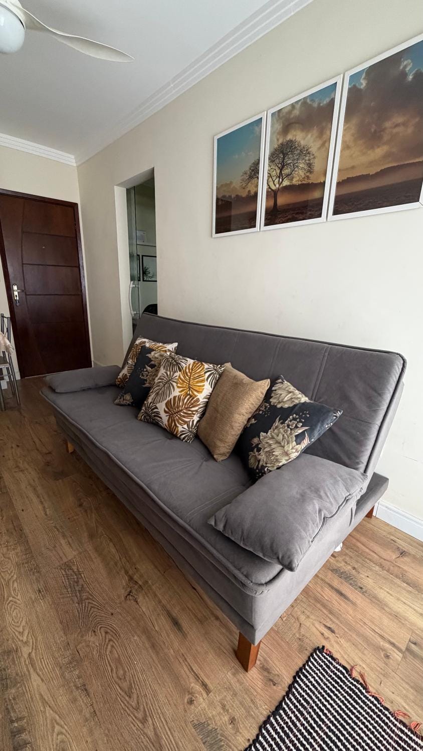 Apto pé na areia em Praia Grande! Apartment in State of São Paulo