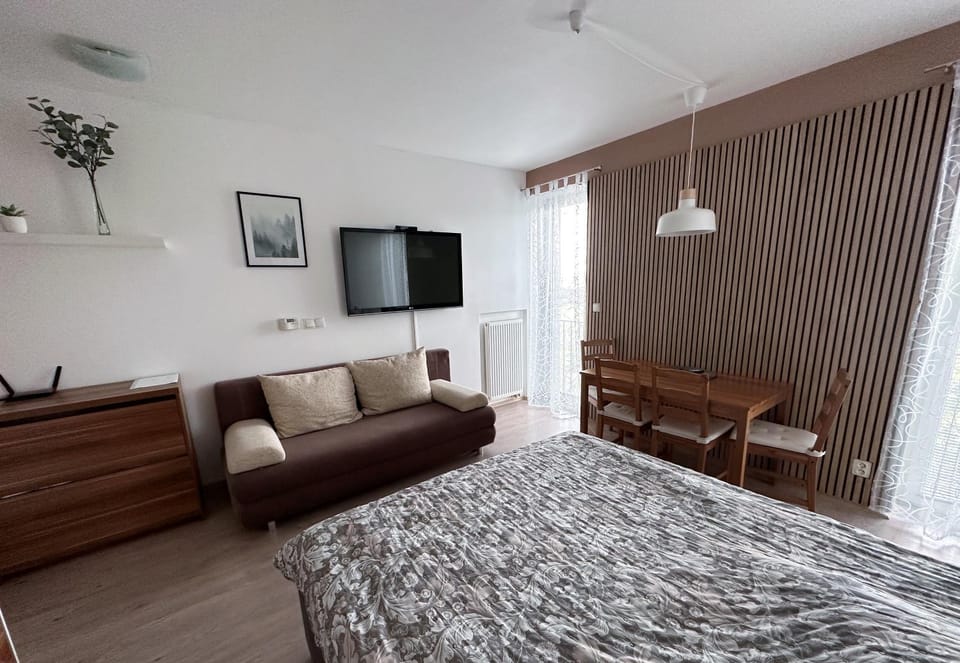 Bed, TV and multimedia