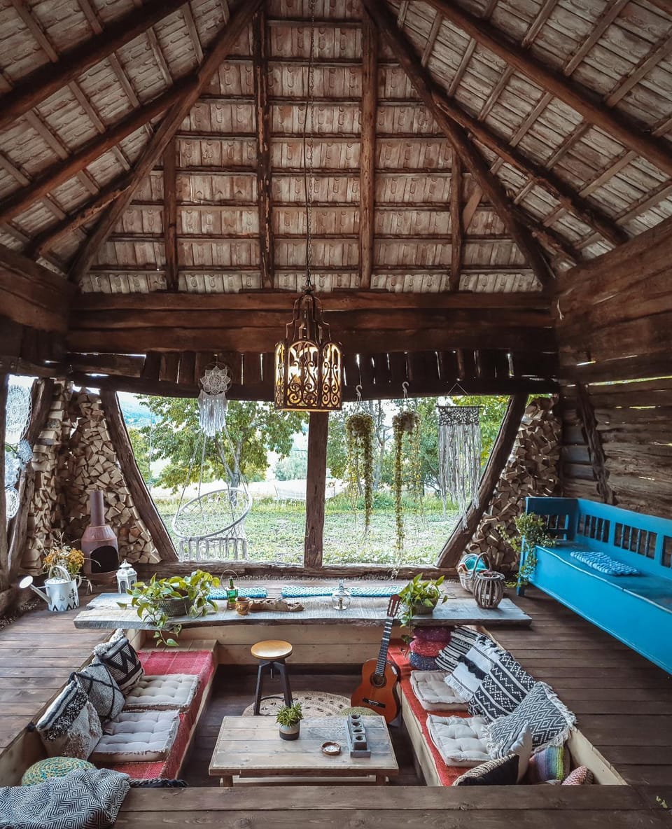 Seating area, Garden view