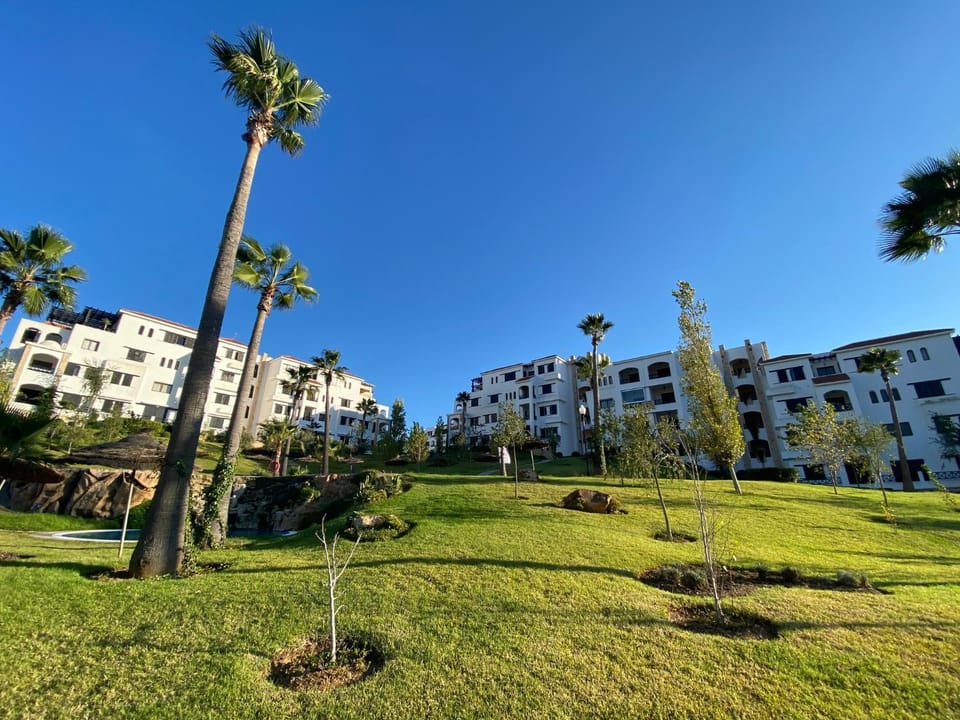 Property building, Garden view