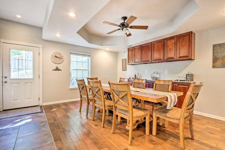 Dock and Jet Ski Slip Lakeside Sunrise Beach Home! House in Sunrise Beach