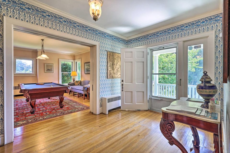 Lush Elkin Home w/ Porch Views & Pool Table House in Elkin
