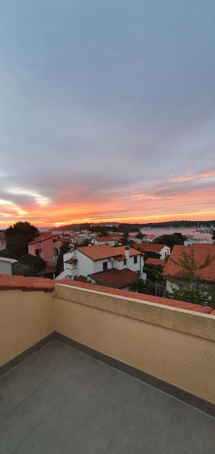 Balcony/Terrace, Sea view, Sunset