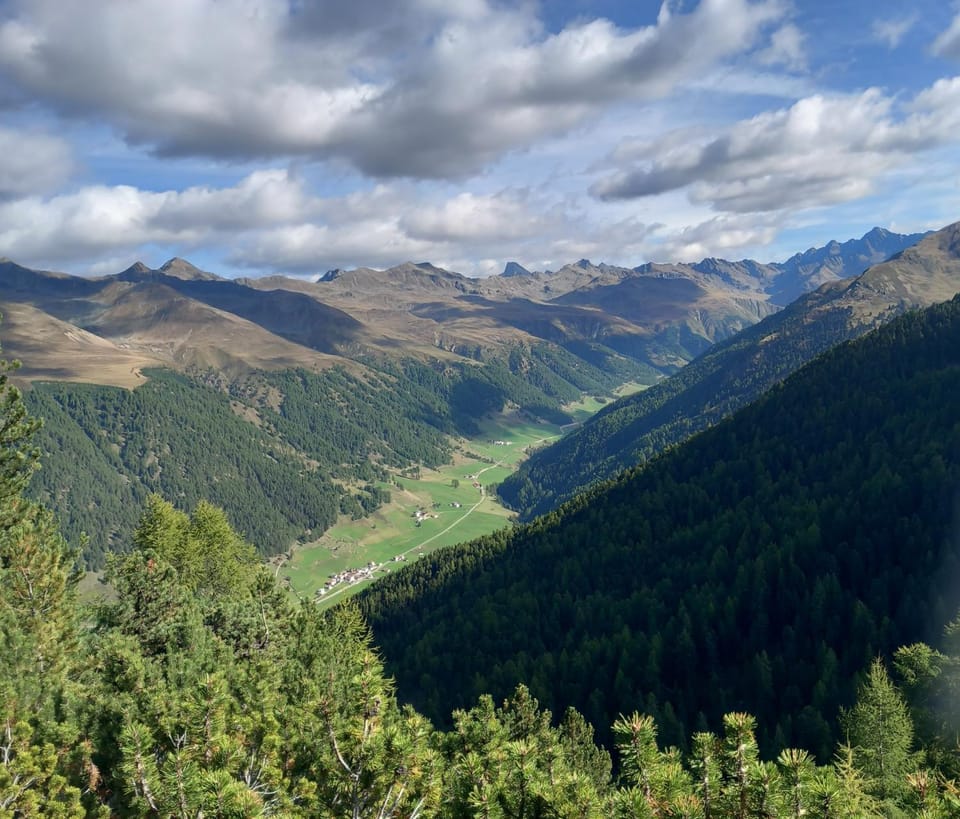 Natural landscape, Mountain view