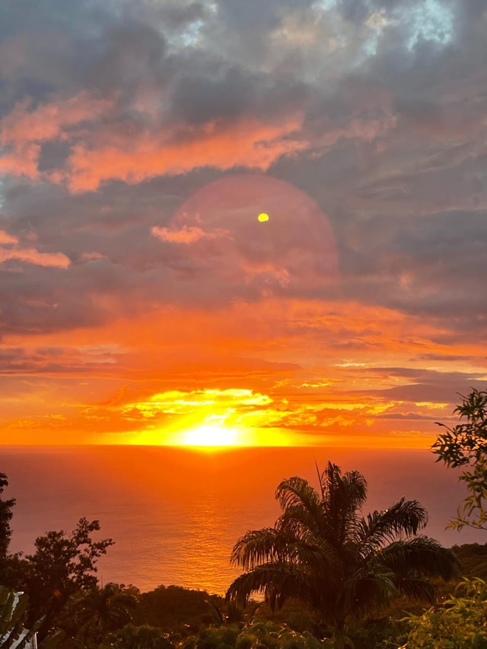 Sea view, Sunset