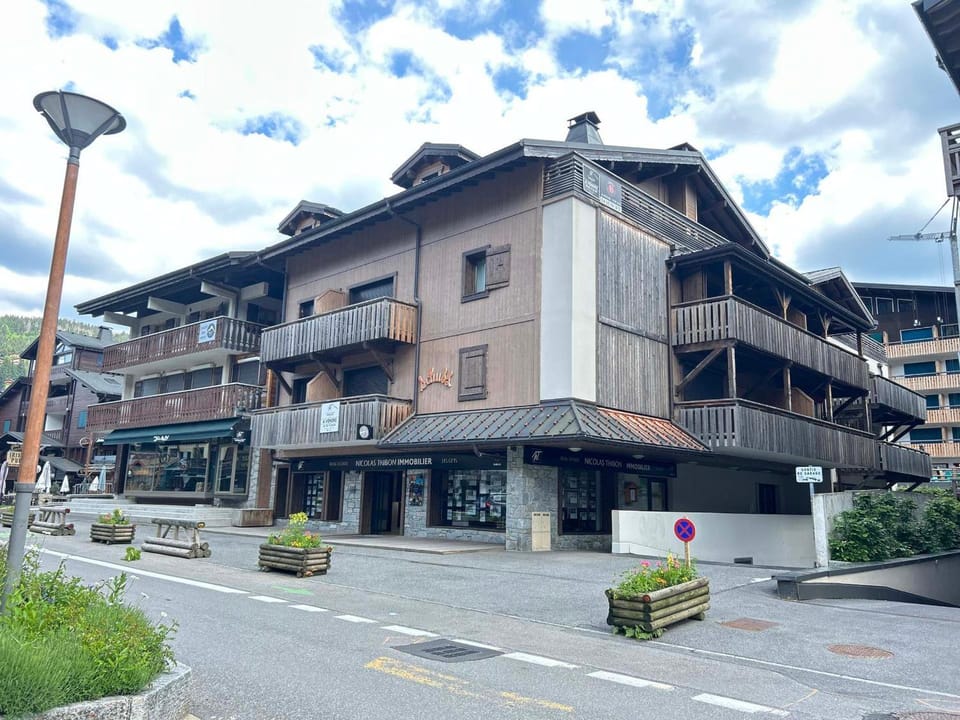 Appartement au cœur des Gets, balcon aménagé, proche pistes et commodités, 4 couchages - FR-1-623-240 Apartment in Les Gets