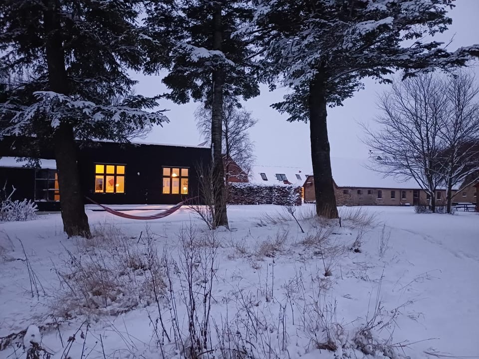 Agerdal - dejligt hus midt i mark og have Farm Stay in Central Denmark Region