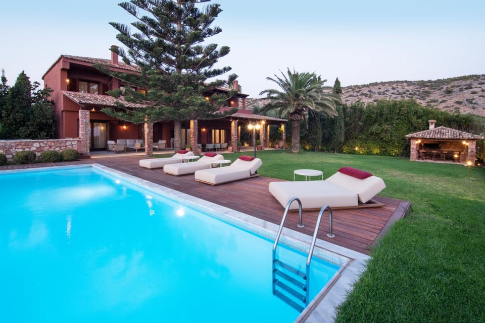 Property building, BBQ facilities, Garden, Swimming pool