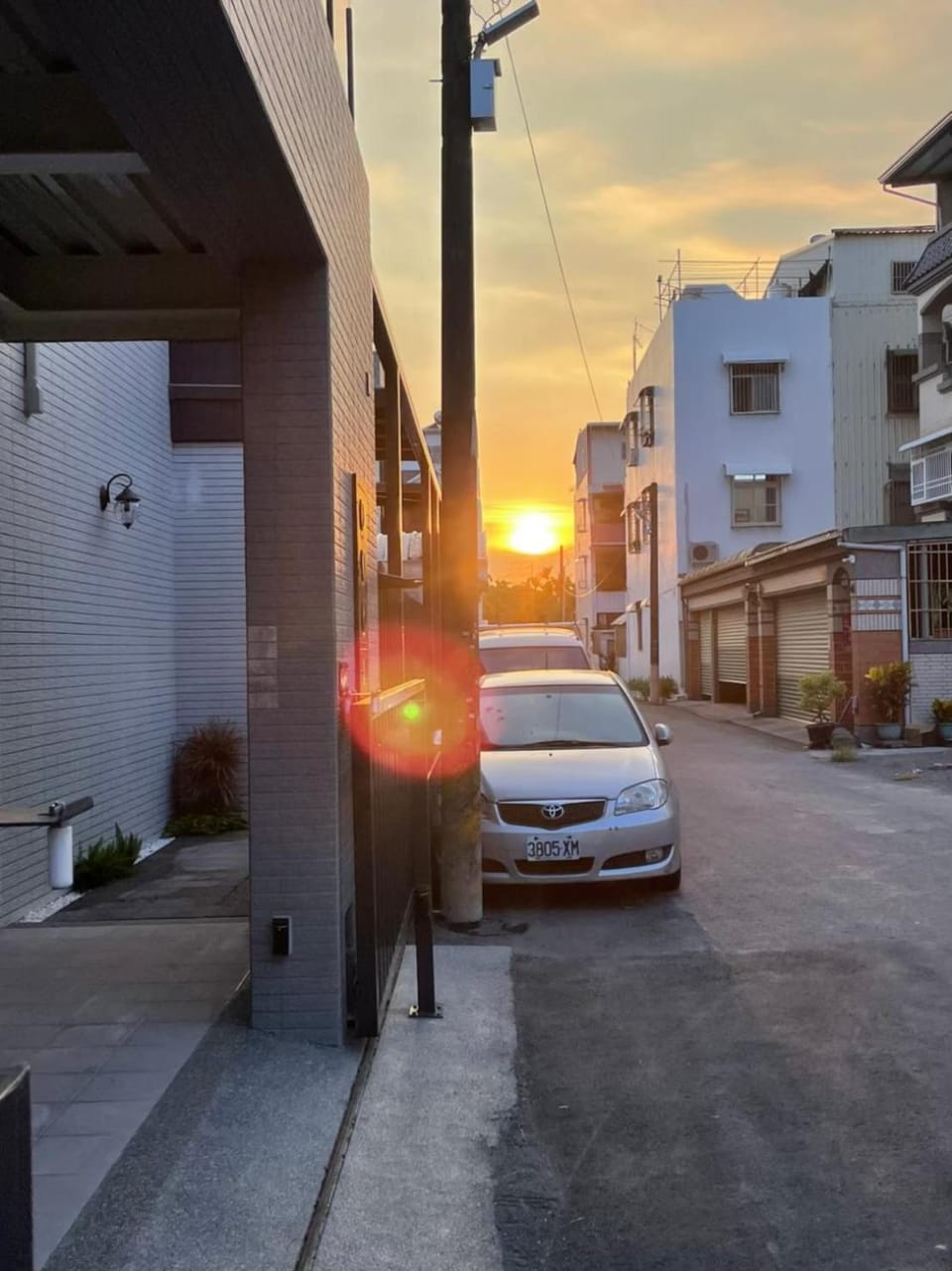 Quiet street view