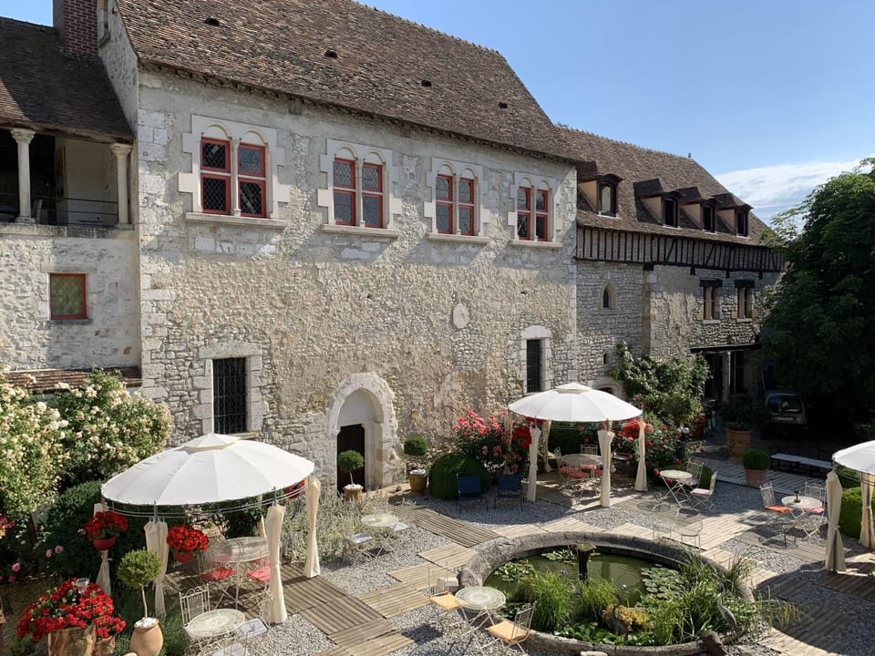 Property building, Patio