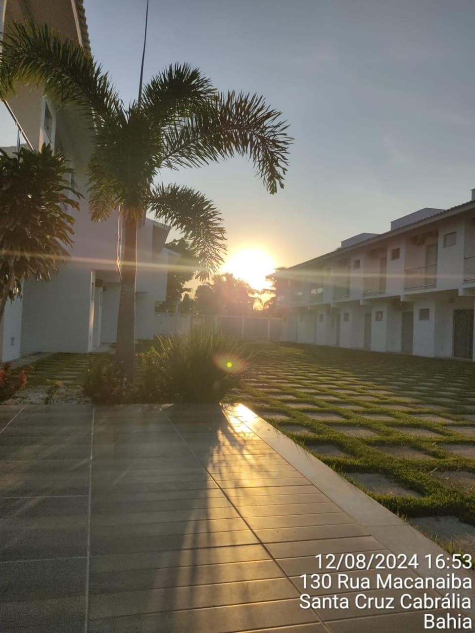 Property building, Natural landscape, Sunset