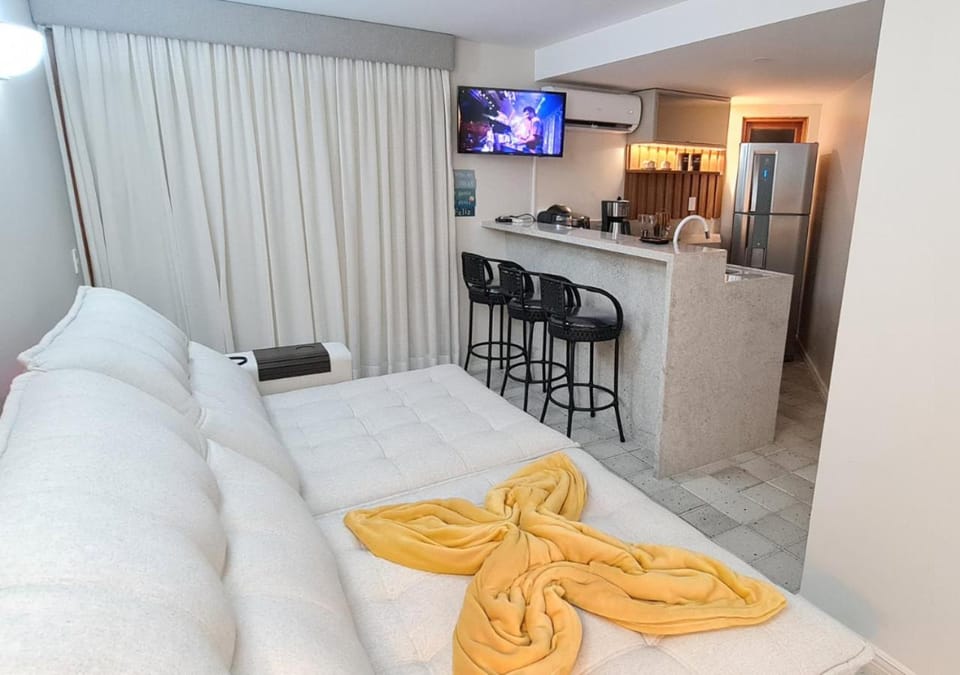 Living room, kitchen
