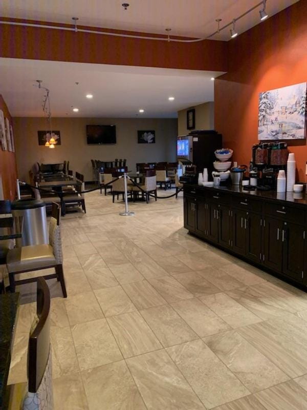 Dining area, Breakfast