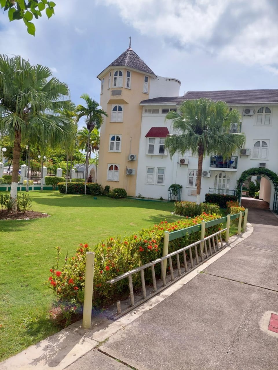 Property building, Garden