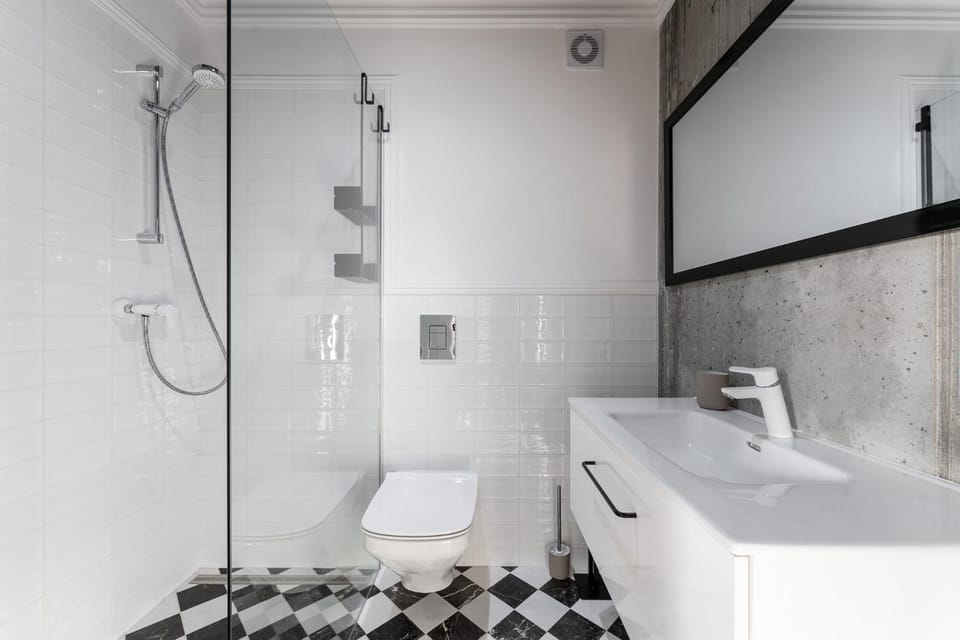 Shower, Bathroom, towels
