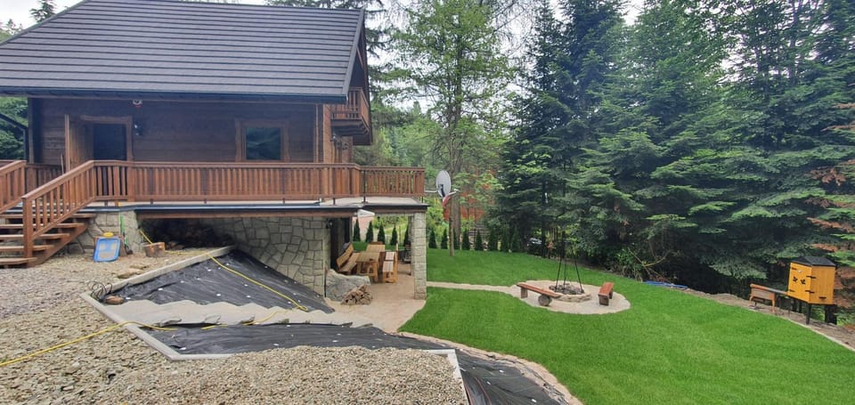 Domki Brenna Leśnica chatka ze spa House in Poland