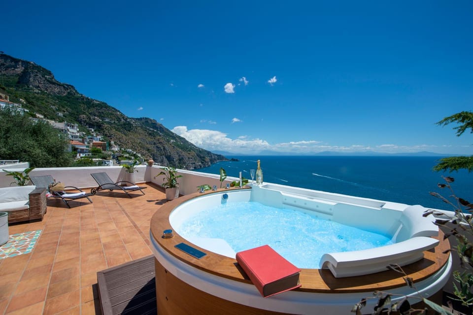 Hot Tub, Balcony/Terrace, Sea view, Open Air Bath
