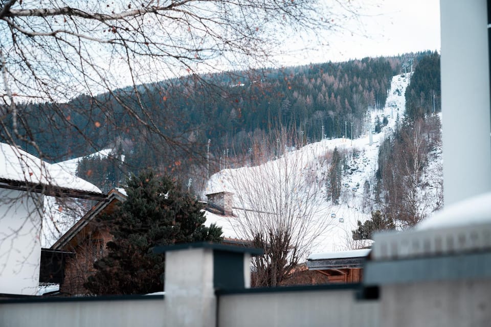 Natural landscape, Winter, Mountain view