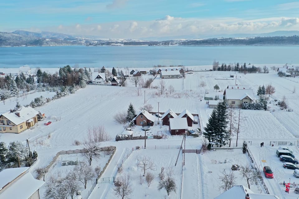 Natural landscape, Bird's eye view, Winter