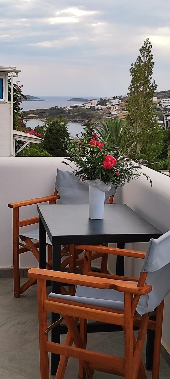 View (from property/room), Balcony/Terrace, Sea view