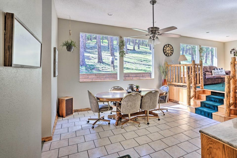 Spacious Black Hawk Home w/ Furnished Deck! House in Pennington County