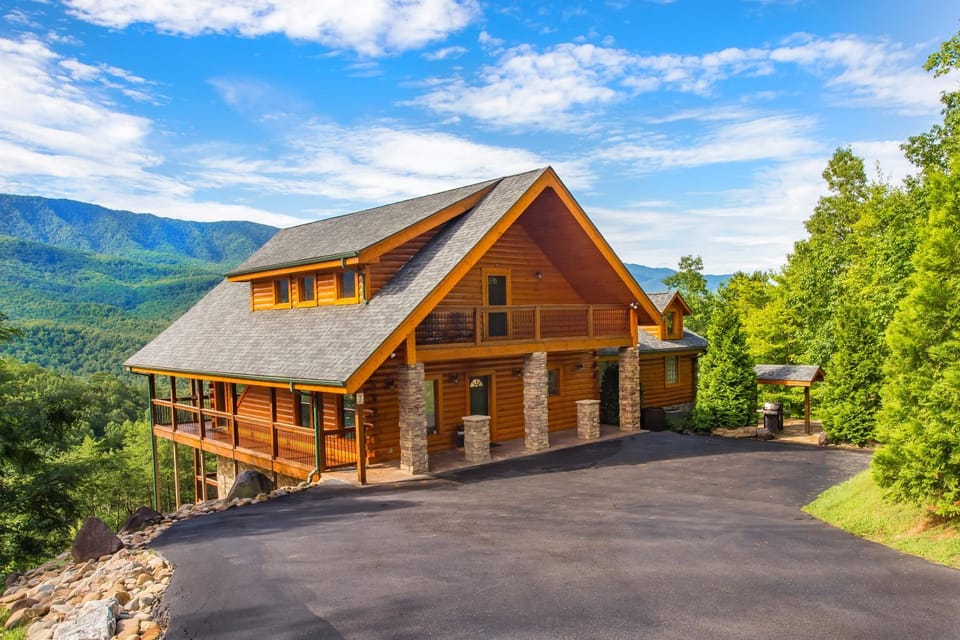 Property building, Natural landscape, Mountain view