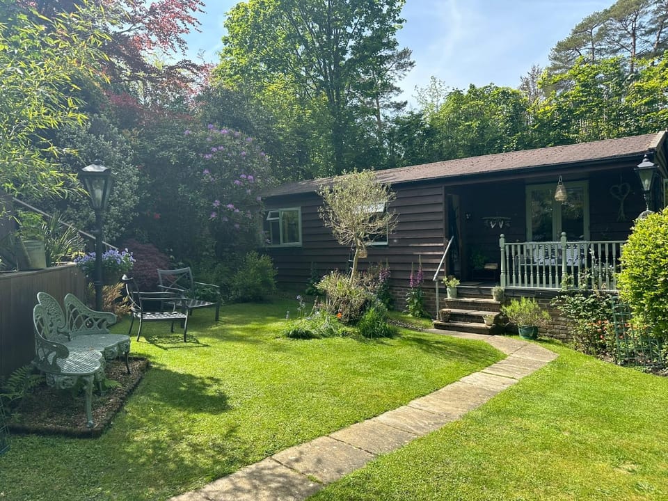 Property building, Garden view
