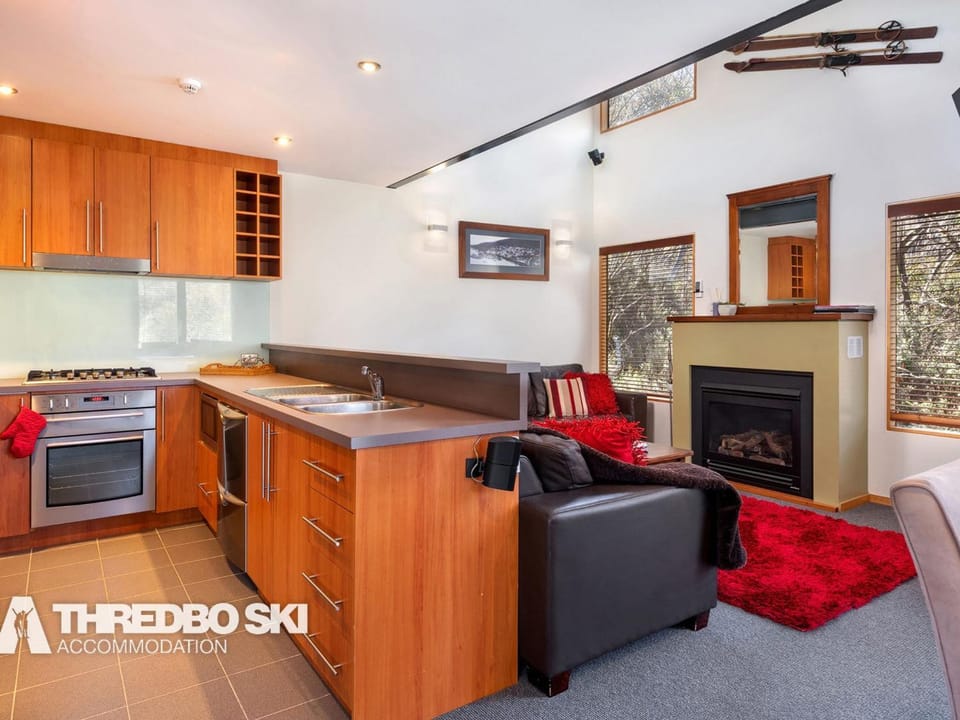 Living room, kitchen
