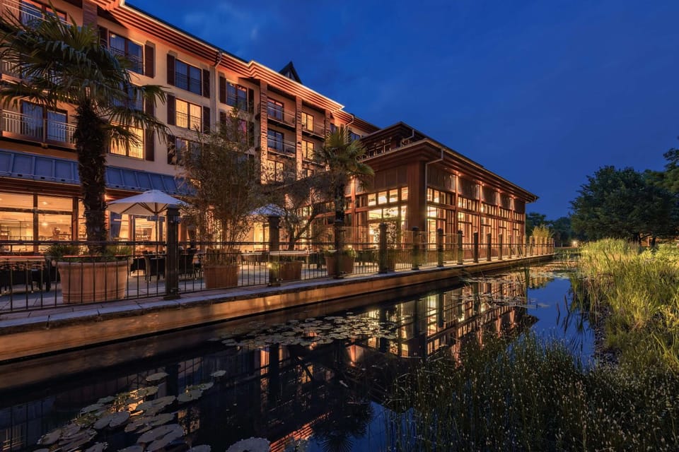 Property building, Night