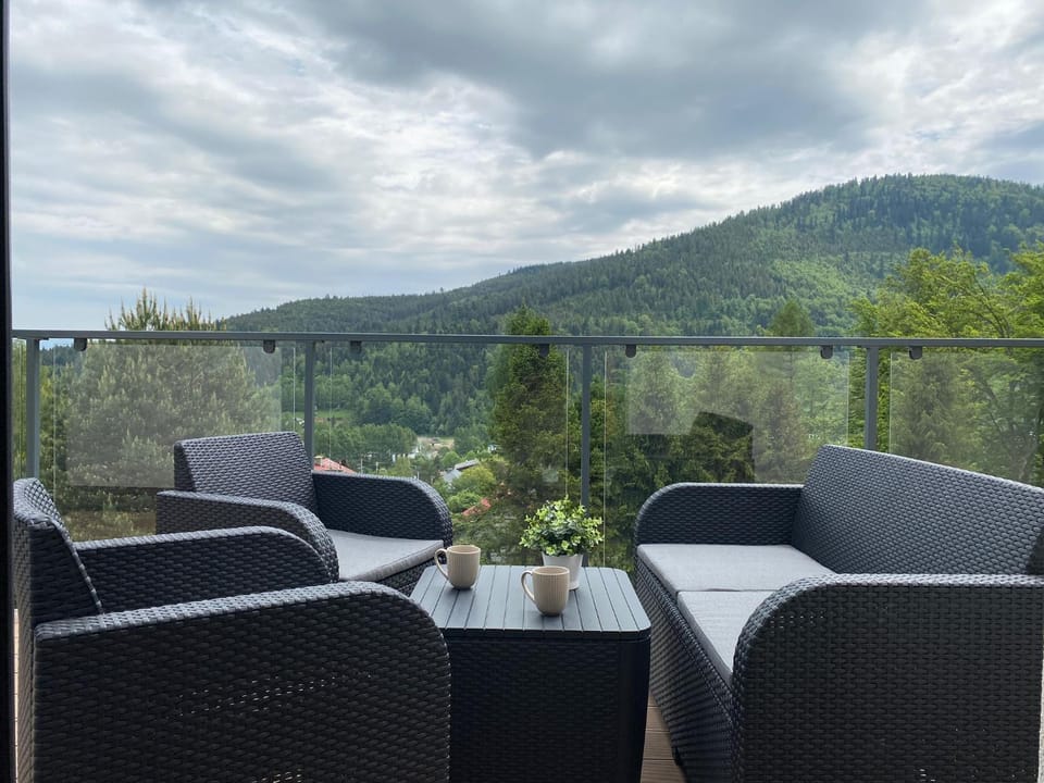 Balcony/Terrace, Mountain view