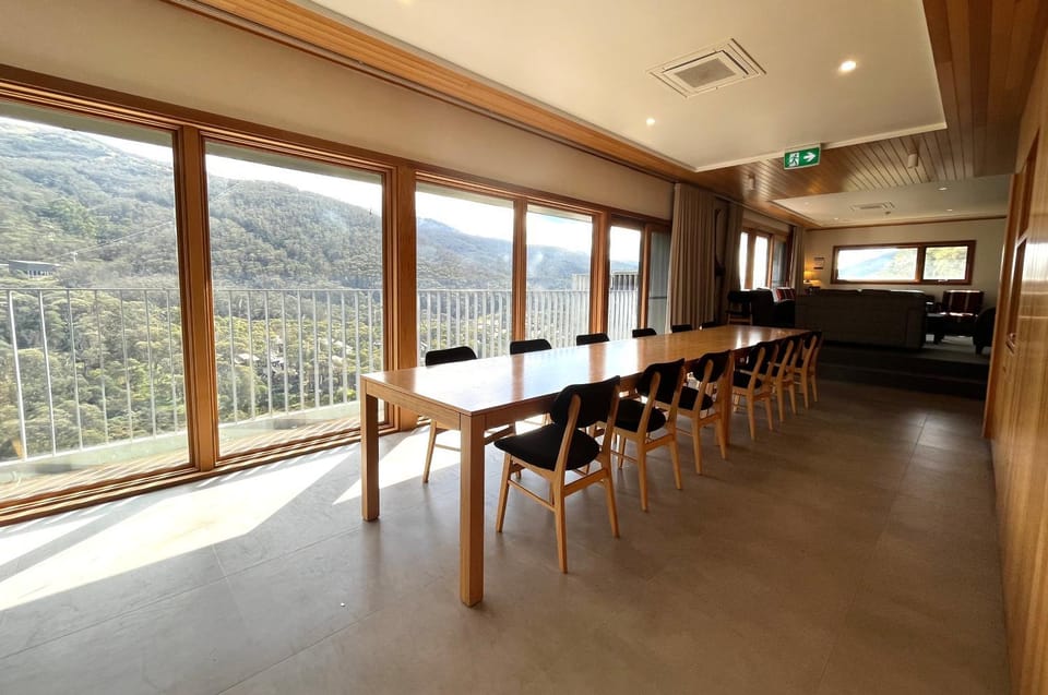 Natural landscape, Dining area, Mountain view