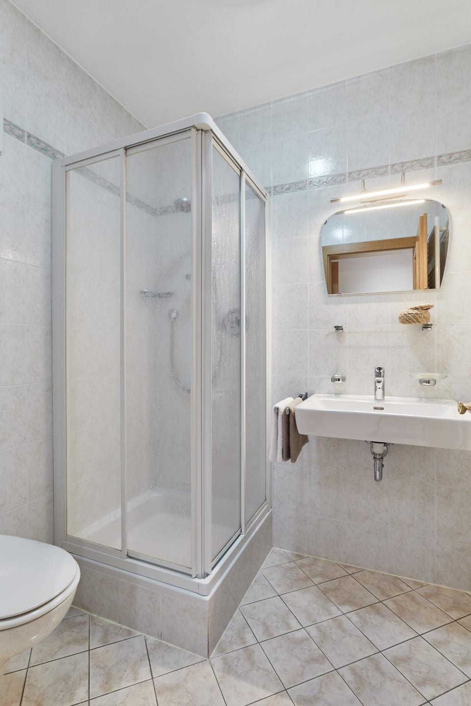 Bathroom, Living room