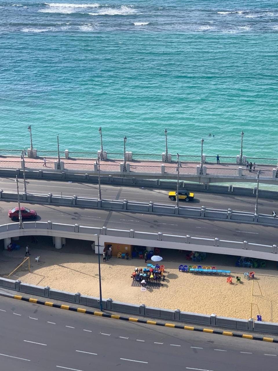 Sea view flat for FAMILY ONLY in Miami Apartment in Alexandria